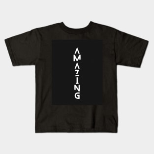 Amazing typography design Kids T-Shirt